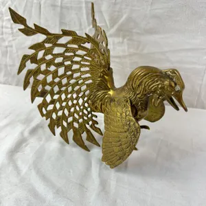 Decorative Brass Rooster