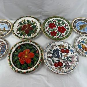 24K Gold Decorative Plates