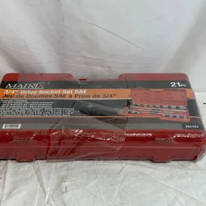 Matrix Canada 3/4" Drive Socket Set SAE