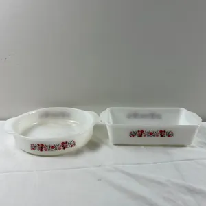 Fire King Decorated Dishes