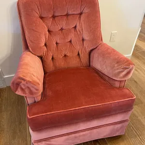 Vintage Pink Armchair