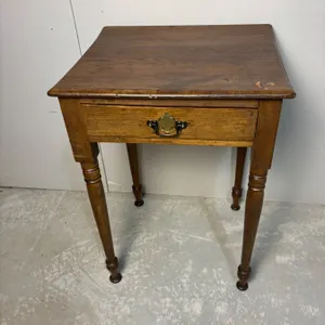 Wooden Desk with Drawer