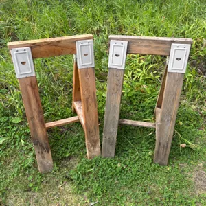 Wooden Sawhorses