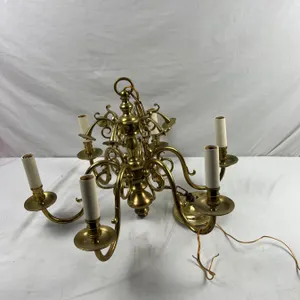 Vintage Brass Chandelier