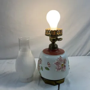 Vintage Floral Electric Lantern