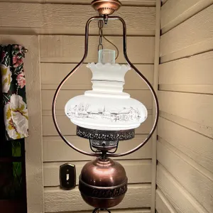 Hurricane Swag Lamp