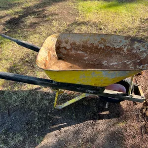 Yellow Wheel Barrow