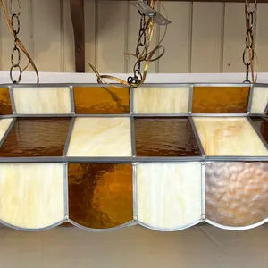 Stained Glass Overhead Light
