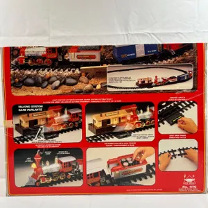 Silver Rail Express Model Train