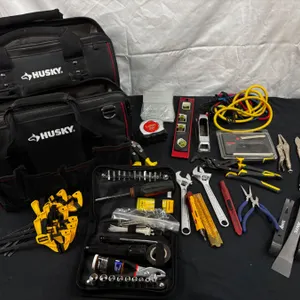 Husky Tool Bags with Content