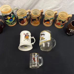 Assorted Beer Steins