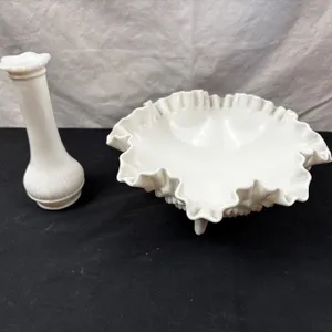 Vintage Milk Glass