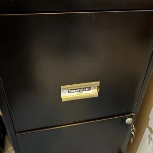 Steelworks 2 Drawer Filing Cabinet