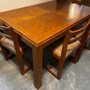 Mid Century Dining Table & Chairs