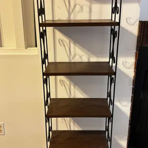 6 Tier Metal Bookshelf