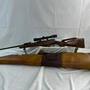 303 Enfield with scope and case