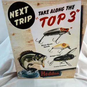 Next Trip Tin Sign