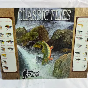 Classic Flies Tin Sign