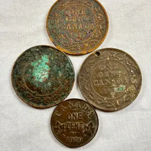 Canadian pennies