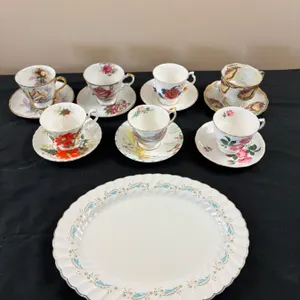Assorted china lot