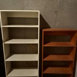 2 Wooden Shelves