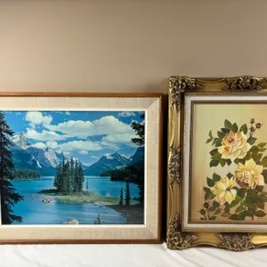 Framed artwork