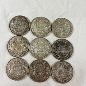 Assorted 50 Cent coins