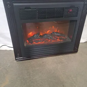 Life Smart Infrared Fireplace On Wheels With Remote