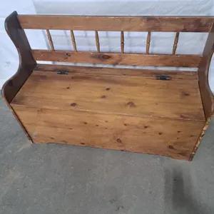 Wooden Storage Bench
