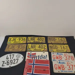 Assortment of License Plates