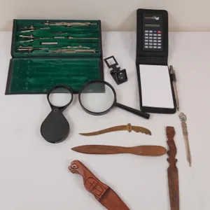 Stationary Lot With Decorative Letter Openers