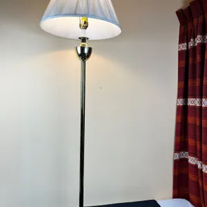 Brass Coloured Floor Lamp (Tested)