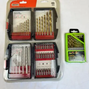 Jobmate Drill & Drive Assessory Set & Kawasaki Drill Bit Set
