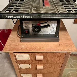 Rockwell Beaver Motorized Saw (Tested) with Stand