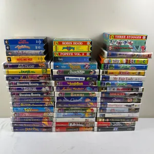 VHS Disney & Family Films