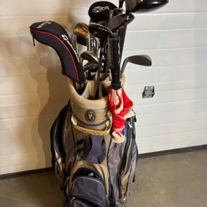 LTP Golf Caddy with Clubs