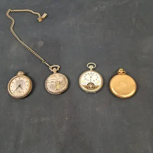 4 Pocket Watches