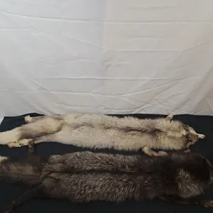 2 Vintage Fur Neck Wraps