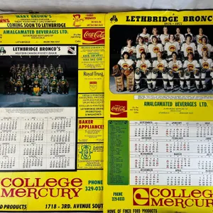 Lethbridge Bronco's Calenders