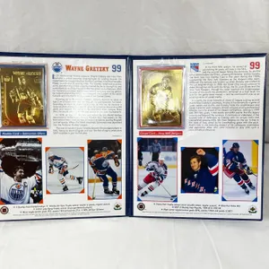 Wayne Gretzky 22kt Gold Rookie & Career Cards