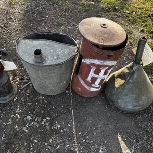 Various Tin Items