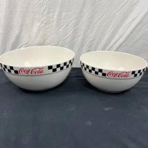 2 Gibson Coca-Cola Bowls