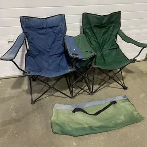 Mac Sports Double Folding Lawn Chair With Bag