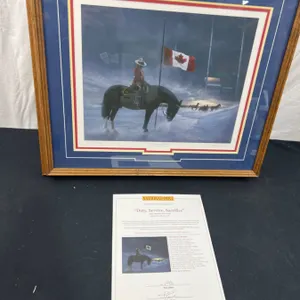 National Post  Framed "Duty, Service, Sacrifice" Print