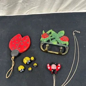 Lady Bug Home Decor & Nina Collection Pendant Watch