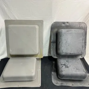4 Plastic Roof Vents