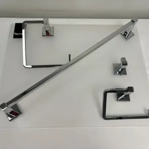 Bathroom hardware set