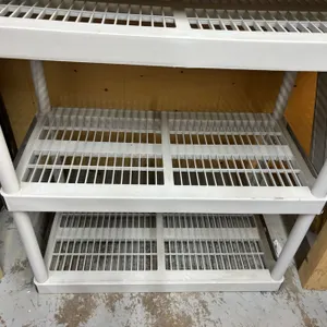 Plastic shelf