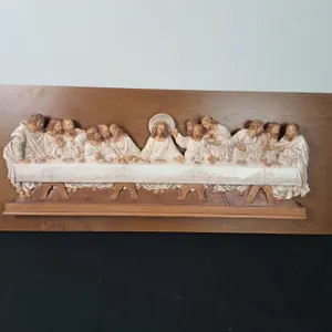 Girotti Sculptured Art "The Last Supper" Wall Decor