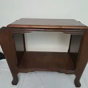 Vintage magazine table